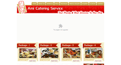 Desktop Screenshot of amicaterers.com